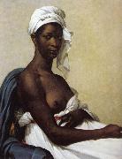 Marie-Guillemine Benoist Portrait of a Black woman oil painting on canvas